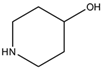 Chemical structure of 4-Hydroxy Piperidine | 5382-16-1