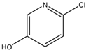 Chemical structure of 2-Chloro-5-hydroxypyridine | 41288-96-4