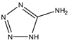 Chemical structure of 5-Aminotetrazole | 4418-61-5