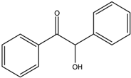 Chemical structure of Anisoin | 119-52-8
