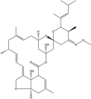 Chemical structure of Moxidectin | 113507-06-5
