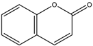 Chemical structure of Coumarin | 91-64-5