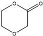 Chemical structure of P-Dioxanone | 3041-16-5