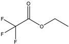 Chemical structure of Ethyl trifluoroacetate | 383-63-1