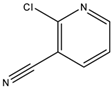 Chemical structure of 2-Chloronicotinonitrile | 6602-54-6