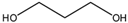 Chemical structure of 1,3-Propanediol | 504-63-2