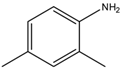 Chemical structure of 2,4-Dimethylaniline | 95-68-1
