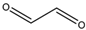 Chemical structure of Glyoxal | 107-22-2