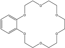 Chemical structure of Benzo 18-Crown-6 | 14098-24-9