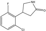 2-Pyrrolidinone, 4-(2-Chloro-6-Fluorophenyl) | 60610-98-2