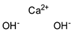 Chemical structure of Calcium Hydroxide | 1305-62-0