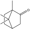 Chemical structure of Camphor | 76-22-2
