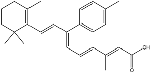 Chemical structure of SR 11302 | 160162-42-5