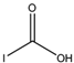 Chemical structure of Iodiacetic acid | 64-69-7