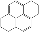 Chemical structure of 1,2,3,6,7,8-Hexahydropyrene | 1732-13-4