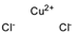 Chemical structure of Cupric Chloride | 10125-13-0