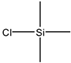 Chemical structure of Trimethylchlorosilane | 75-77-4