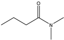 Chemical structure of NN-Dimethylbutyramide | 760-79-2