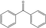 Chemical structure of Benzophenone | 119-61-9