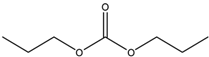 Chemical structure of Di propyl carbonate | 623-96-1