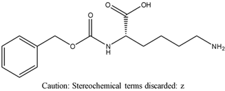 Chemical structure of Z-Lys(Z)-OH | 405-39-0