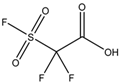 Chemical structure of 2-(Fluorosulfonyl)Difluoroacetic acid | 1717-59-5