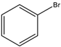 Chemical structure of Bromobenzene | 108-86-1