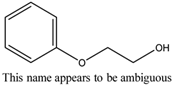 Chemical structure of Phenoxyethanol | 122-99-6