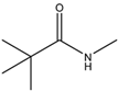 Chemical structure of N-Methylpivalamide | 6830-83-7
