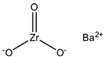 Chemical structure of Barium zirconate | 12009-21-1