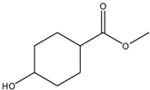 Chemical structure of Methyl 4-hydroxycyclohexane-1-carboxylate | 17449-76-2