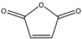 Chemical structure of Maleic anhydride | 108-31-6
