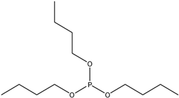 Chemical structure of Tri-n-butylphosphite | 102-85-2