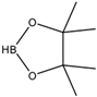 Chemical structure of 4,4,5,5-Tetramethyl-1,3,2-dioxaborolane | 25015-63-8