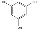 Chemical structure of Phloroglucinol | 108-73-6