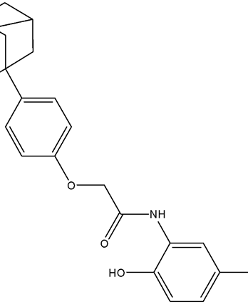 Chemical structure of Methyl 3-(2-(4-(Adamantan-1-YL)Phenoxy)Acetamido)-4-Hydroxybenzoate | 934593-90-5