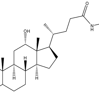 Chemical structure of Sodium Glycodeoxycholate | 16409-34-0