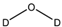 Chemical structure of Deuterium Oxide | 7789-20-2