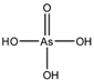 Chemical structure of Arsenic acid | 7778-39-4