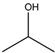 Chemical structure of Isopropyl Alcohol | 67-63-0