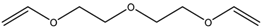 Chemical structure of Diethylene Glycol Divinyl Ether | 764-99-8