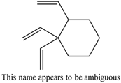 Chemical structure of Trivinylcyclohexane | 2855-27-8