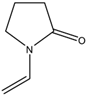 Chemical structure of Povidone | 9003-39-8