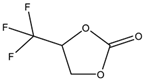 Chemical structure of 3,3,3-Trifluoropropylene carbonate | 167951-80-6