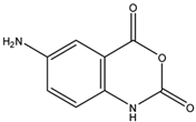 Chemical structure of 5-Aminoisatoic anhydride | 169037-24-5