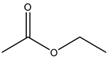 Chemical structure of Ethyl Acetate | 141-78-6