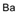 Chemical structure of Barium | 7440-39-3