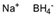 Chemical structure of Sodium borohydride | 16940-66-2