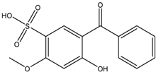 Chemical structure of Benzophenone 4 | 4065-45-6