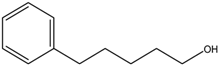 Chemical structure of 5-Phenyl-1-pentanol | 10521-91-2